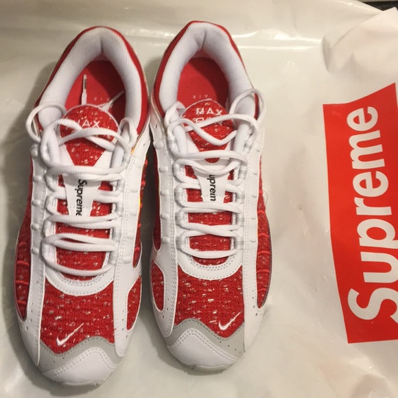 nike air max tailwind 4 supreme white